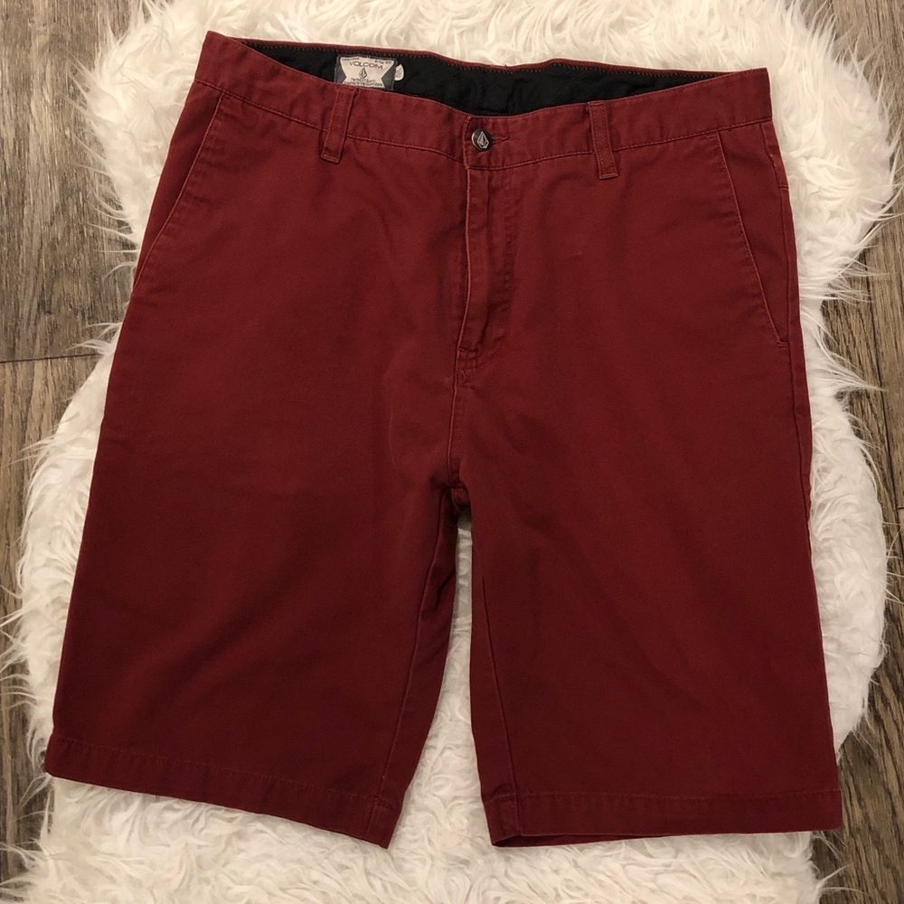 Volcom Shorts - Rust Red - Picture 3 of 4